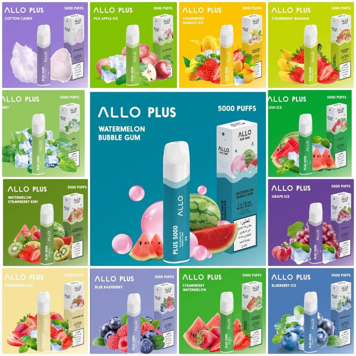 ALLO PLUS DISPOSABLE DEVICE (5000 PUFFS) - Dubai Vape King