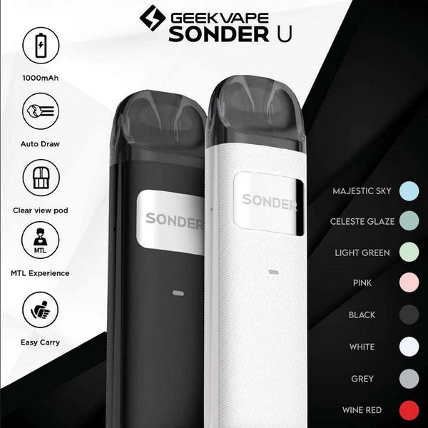 GEEKVAPE SONDER U POD KIT - Dubai Vape King