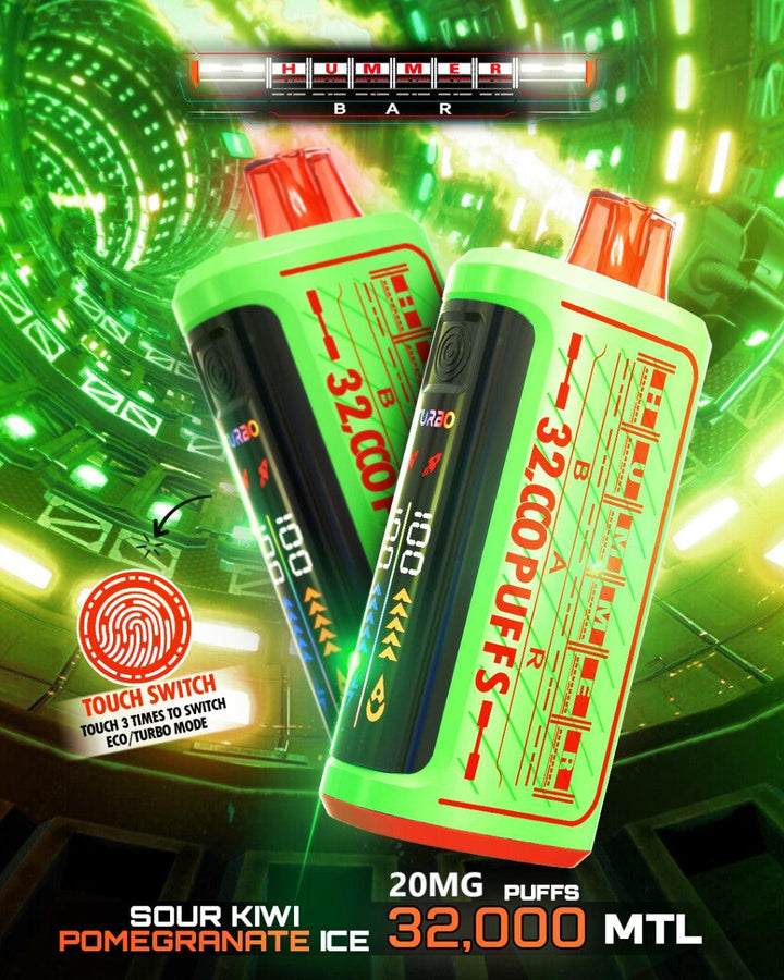 HUMMER BAR DISPOSABLE VAPE 30000 PUFFS (20 MG) - Dubai Vape King