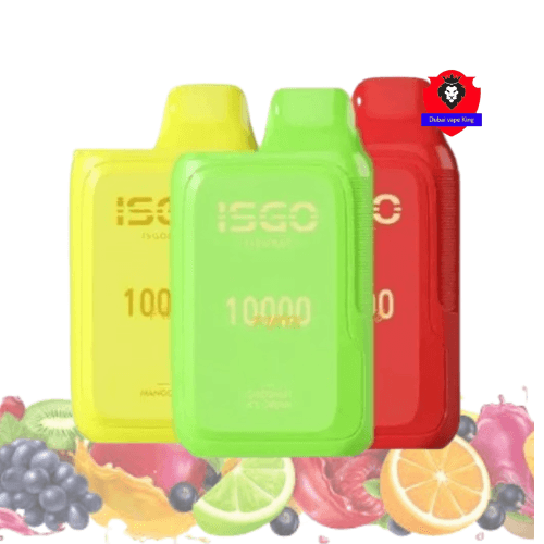 ISGO BAR DISPOSABLE DEVICE (10000 PUFFS) - Dubai Vape King