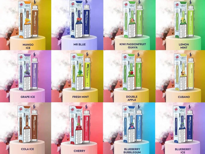 NERD CRYSTAL DISPOSABLE DEVICE (5500 PUFFS) - Dubai Vape King