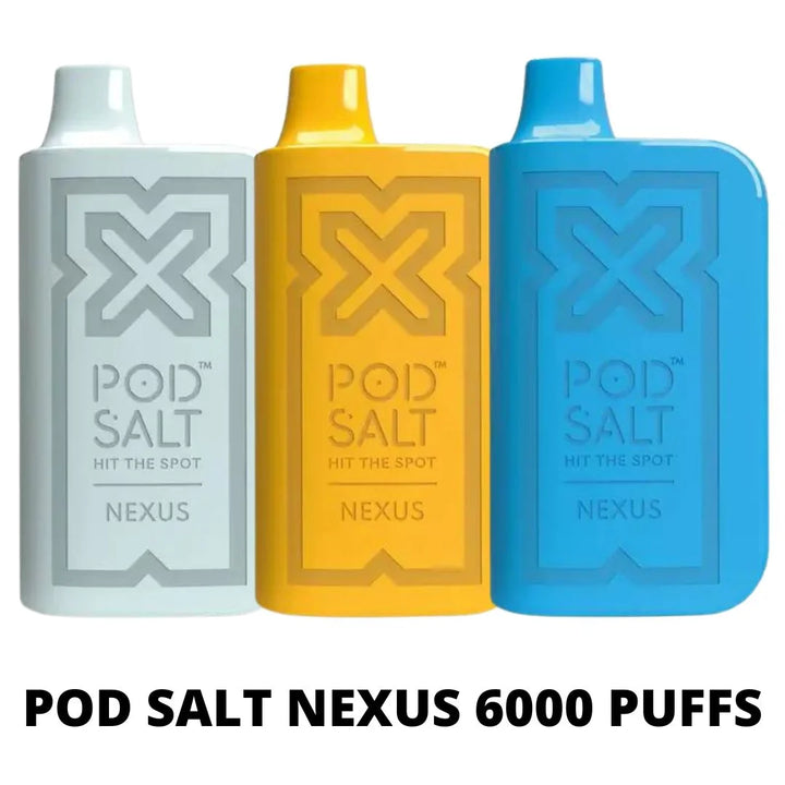 POD SALT NEXUS DISPOSABLE DEVICE (6000 PUFFS) - Dubai Vape King