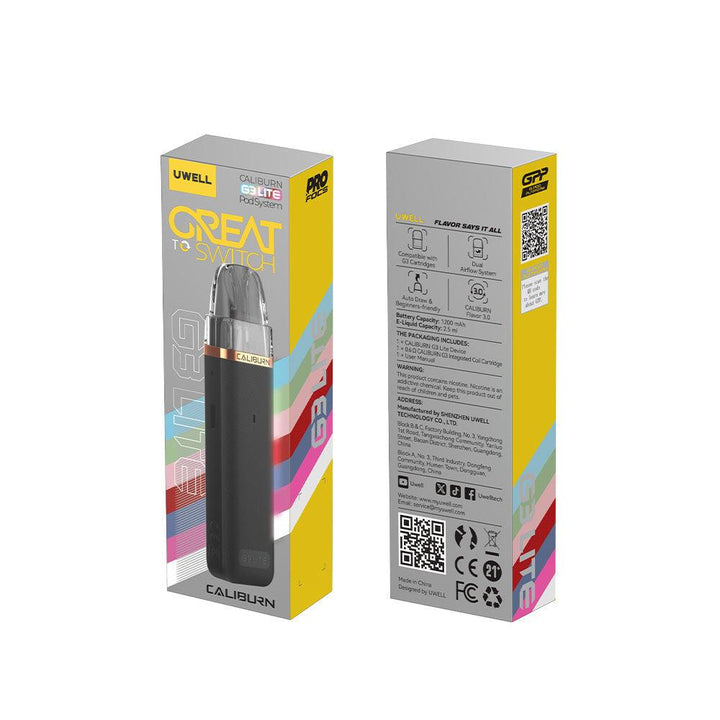 UWELL CALIBURN G3 LITE POD KIT - Dubai Vape King