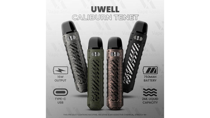 UWELL CALIBURN TENET POD KIT - Dubai Vape King