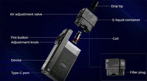 UWELL CROWN B POD SYSTEM - Dubai Vape King