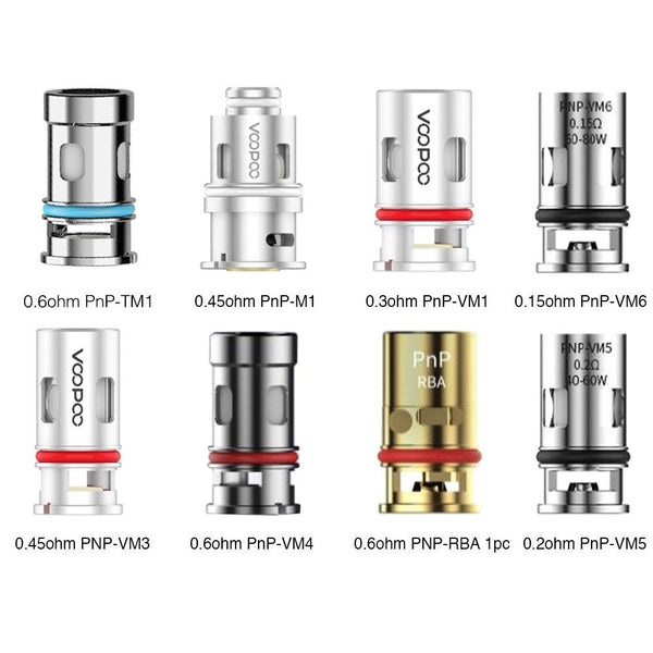 VOOPOO PNP REPLACEMENT COILS (VM1,VM3,VM4,VM5,VM6,R2,TR1) - Dubai Vape King