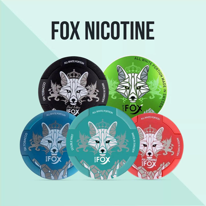 WHITE FOX NICOTINE POUCHES - Dubai Vape King