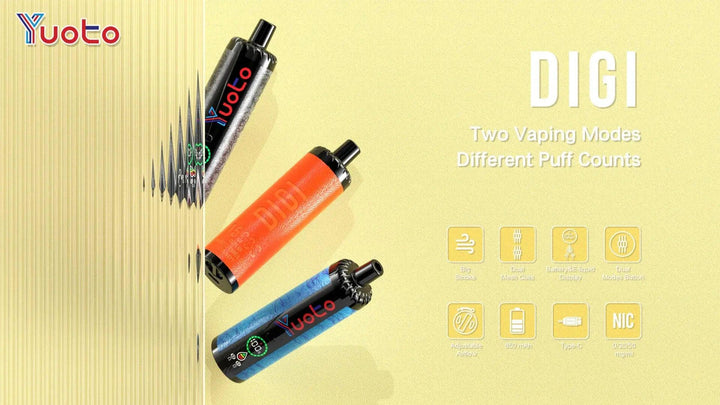 YUOTO DIGI 15000 PUFFS DISPOSABLE DEVICE - Dubai Vape King