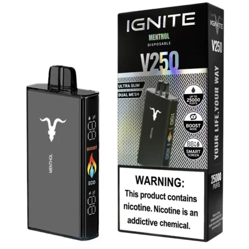 ignite-v250-menthol-Dubai Vape King