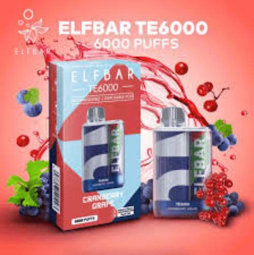 ELFBAR TE 6000 PUFFS DISPOSABLE DEVICE - Dubai Vape King