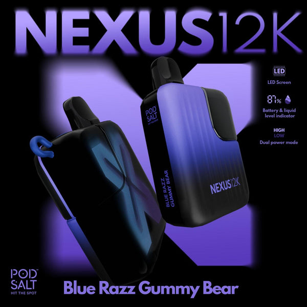 POD SALT- Nexus Disposable Kit (12000 Puffs) - Dubai Vape King