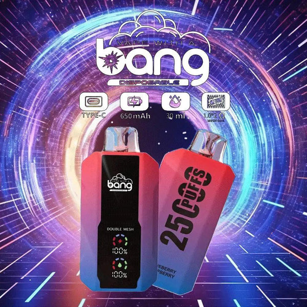 BANG 25000 PUFFS DISPOSABLE DEVICE (DIGITAL) - Dubai Vape King