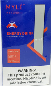 Energy Drink - MYLE Disposable Device - Dubai Vape King