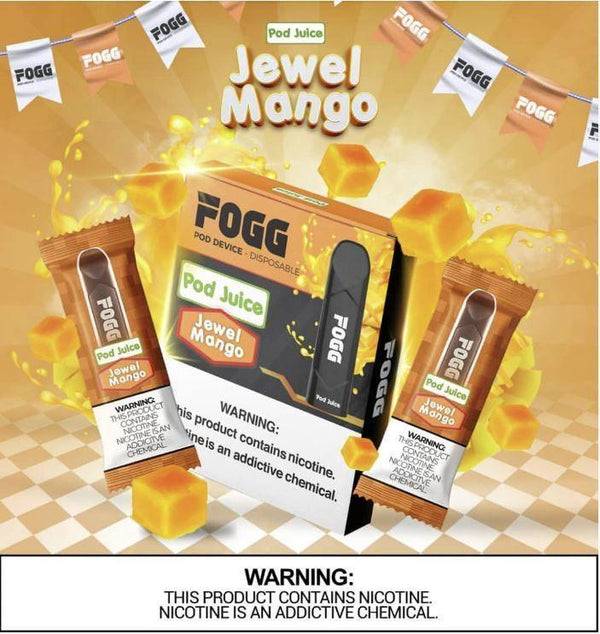 FOGG Pod juice - Jewel Mango - Dubai Vape King