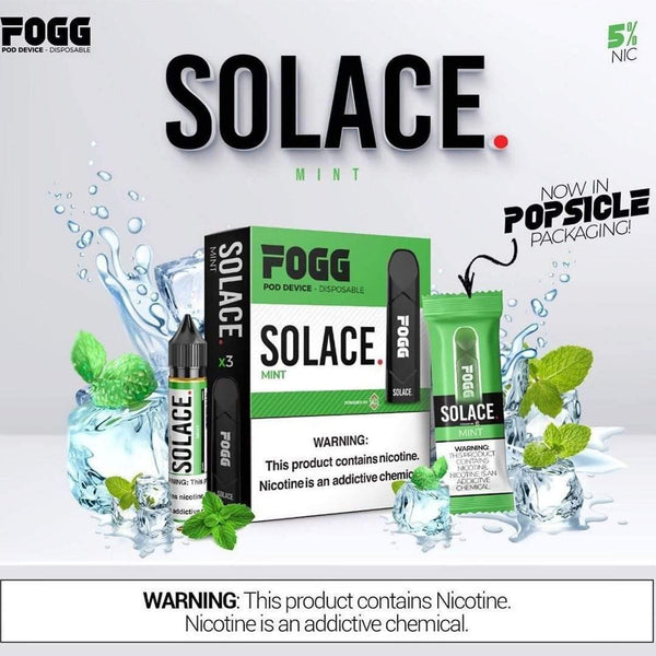 FOGG SOLACE DISPOSABLE PODS-Mint - Dubai Vape King