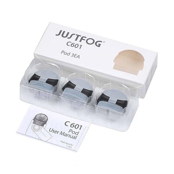 JUSTFOG C601 Replacement Pods - Dubai Vape King