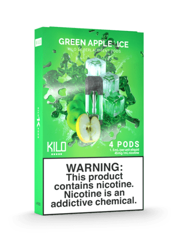 Kilo 1K - Green Apple ICE - Dubai Vape King