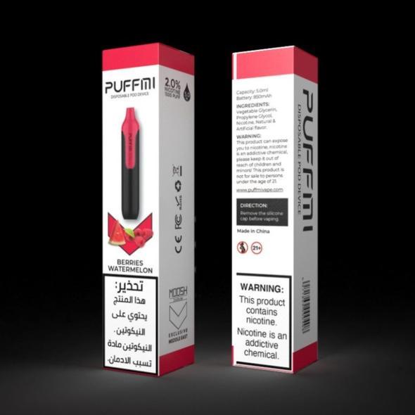 MOOSH PUFFMI DISPOSABLE PEN (1500 PUFFS) - Dubai Vape King