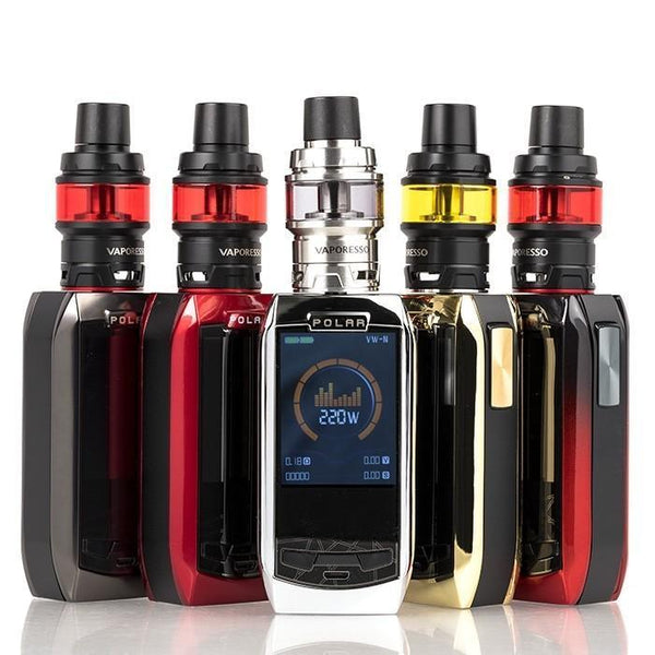 VAPORESSO Polar 220W & Cascade Baby SE Starter Kit + Batteries - Dubai Vape King