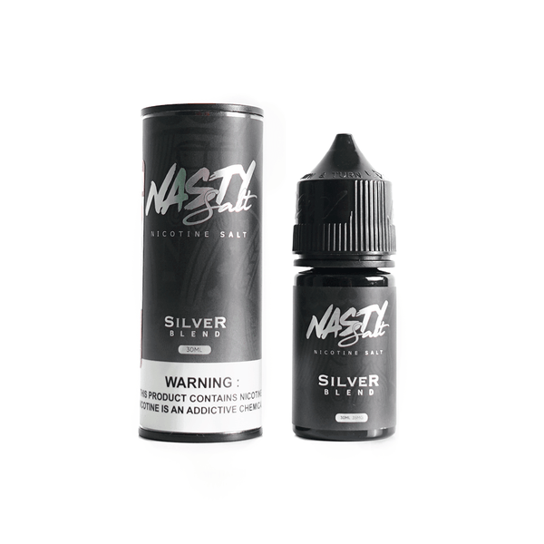 Silver Blend - NASTY E-LIQUID SALT - 30ML - Dubai Vape King