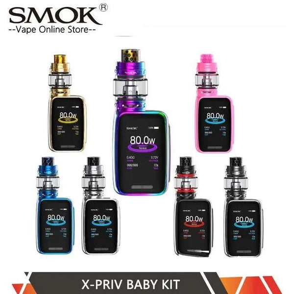 Smok X-Priv Baby 80W & TFV12 Big Baby Prince Kit (Built-in Battery) - Dubai Vape King