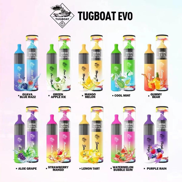 TUGBOAT EVO DISPOSABLE DEVICE (4500 PUFFS) - Dubai Vape King