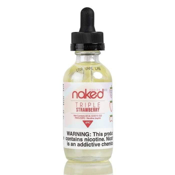 Triple Strawberry - NAKED E-Liquids - Dubai Vape King