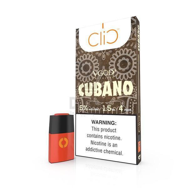 VGOD CLIC VAPORS REPLACEMENT PODS 1.5ML(4PCS) - Dubai Vape King