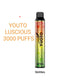 YUOTO Lucious 3000 Puffs Disposable Vape