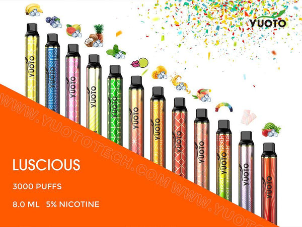 YUOTO Lucious 3000 Puffs Disposable Vape - Dubai Vape King