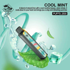 TUGBOAT XXL DISPOSABLE PODS 2500 PUFFS (Cool Mint)